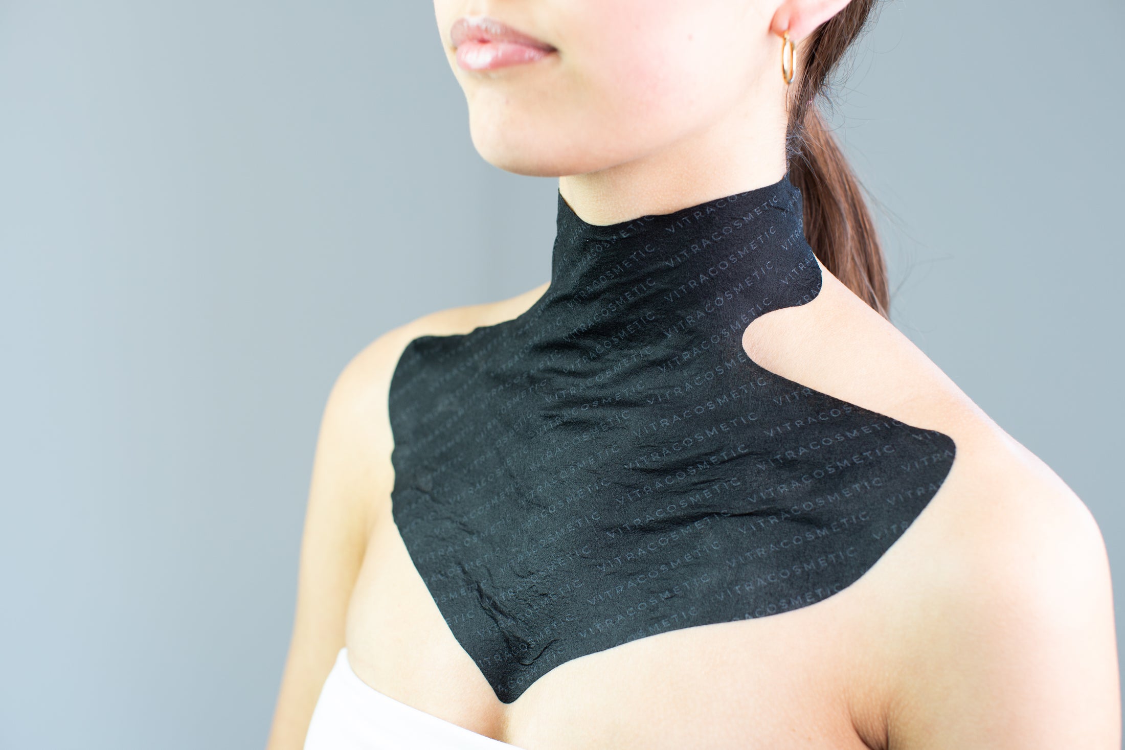 STONE THERAPY EYE MASK - Obsidian Steinmaske